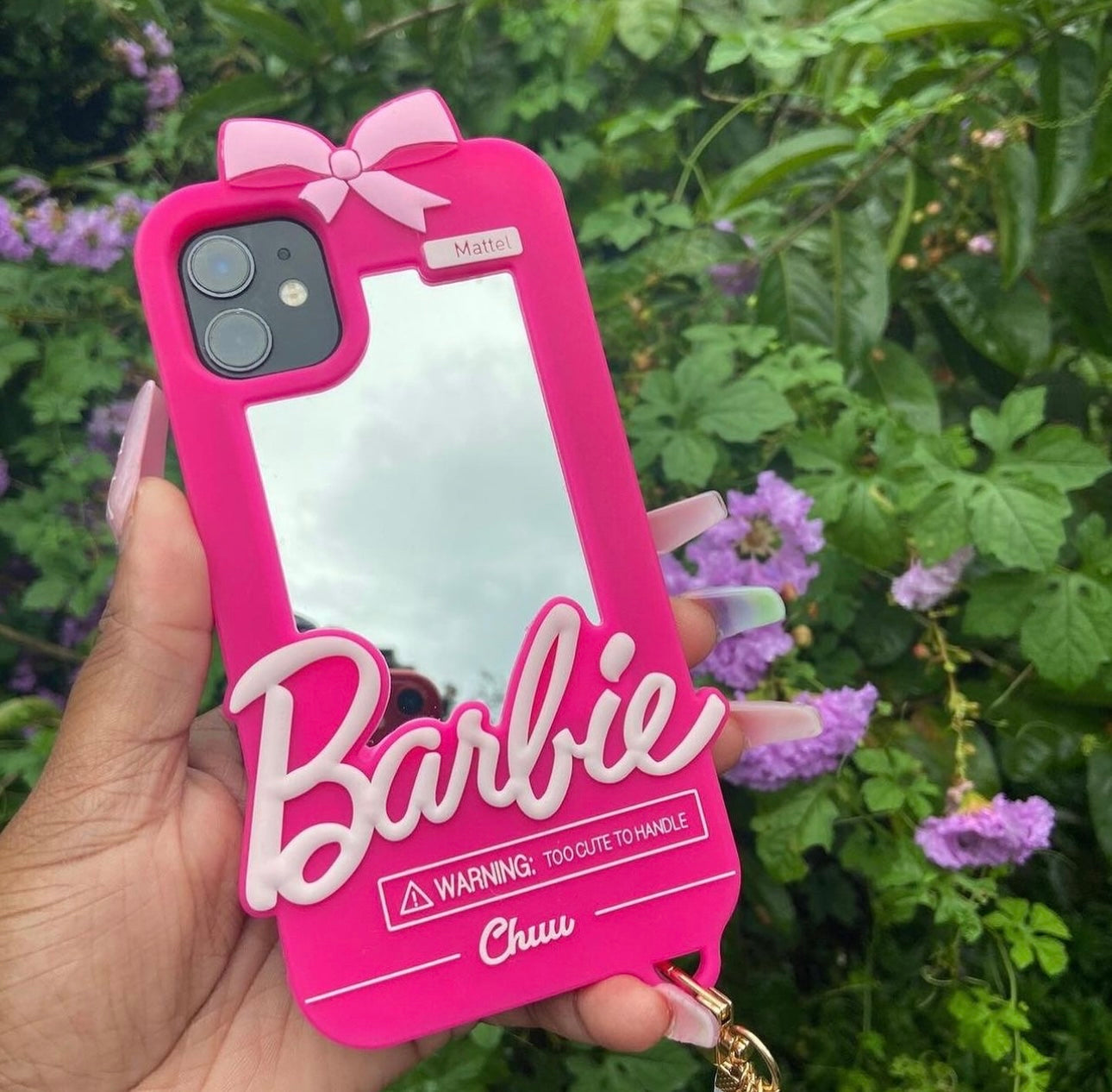 Barbie Mirror Case: Stylish Vanity Organizer