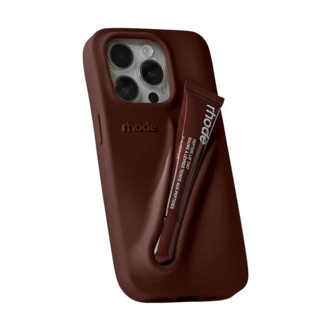 Trendy Rhode Lip SIlicone Case With Origianl Rhode LipGloss 💄
