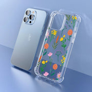 "Flaunt your floral flair." printed case for all phone models 
 (Available for all models just write your phone model)