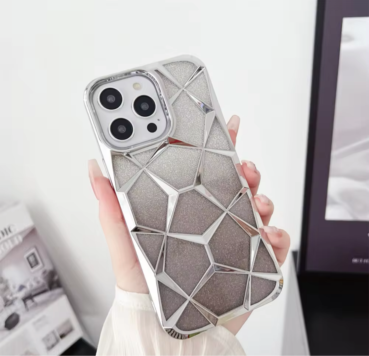 FOR 16 PRO MAX | Bling Shimmer Glitter Case