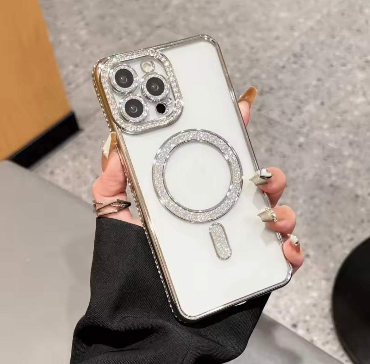 Magsafe stones lens for iPhone models