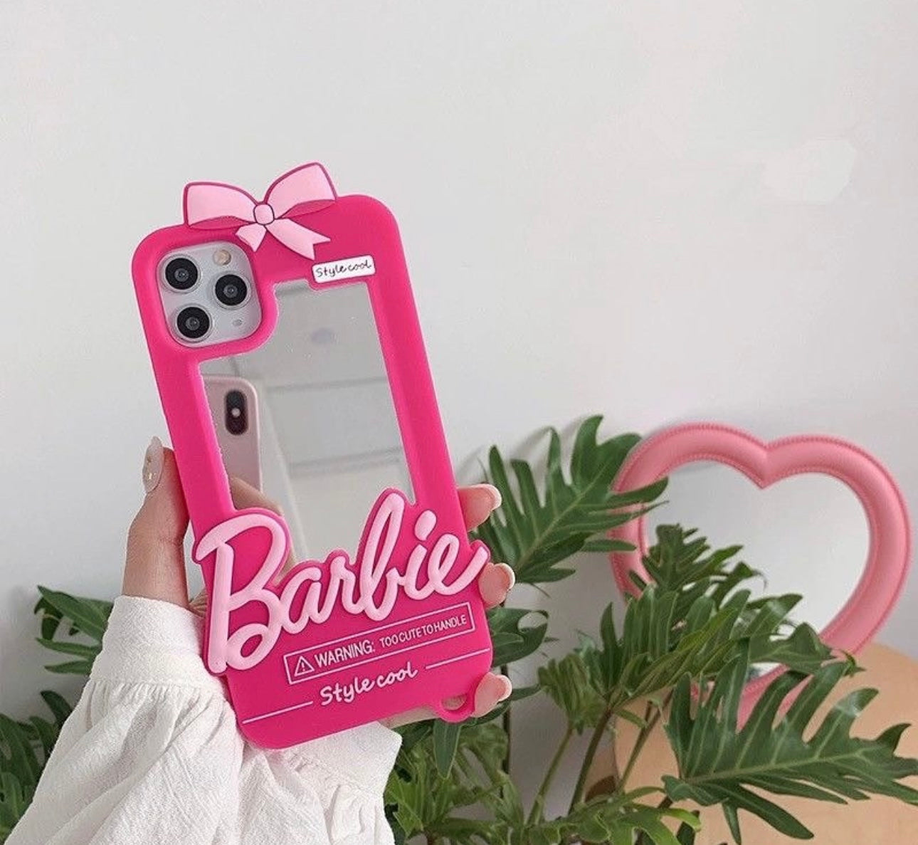 Barbie Mirror Case: Stylish Vanity Organizer