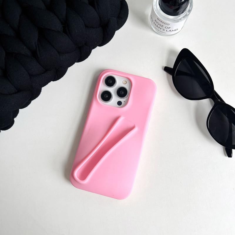 iPhone Silicone Case - Cute Lip Gloss Design