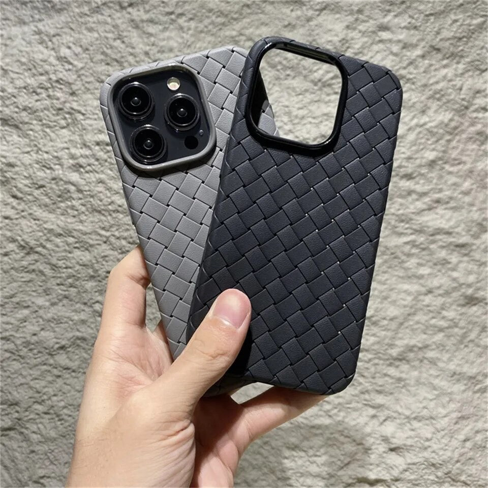 16 Pro Max Soft Woven Trendy Super Quality Case