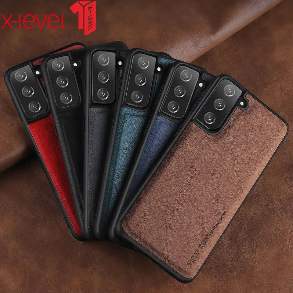 X-Level Leather 16 Pro Max Premium Business Style (Brown)