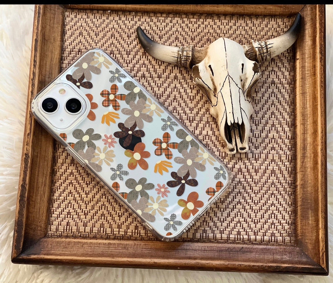 Embrace the charm of autumn with our Cute Fall Retro Flowers Phone Customise Case. Available for all major phone models. Write your phone model below