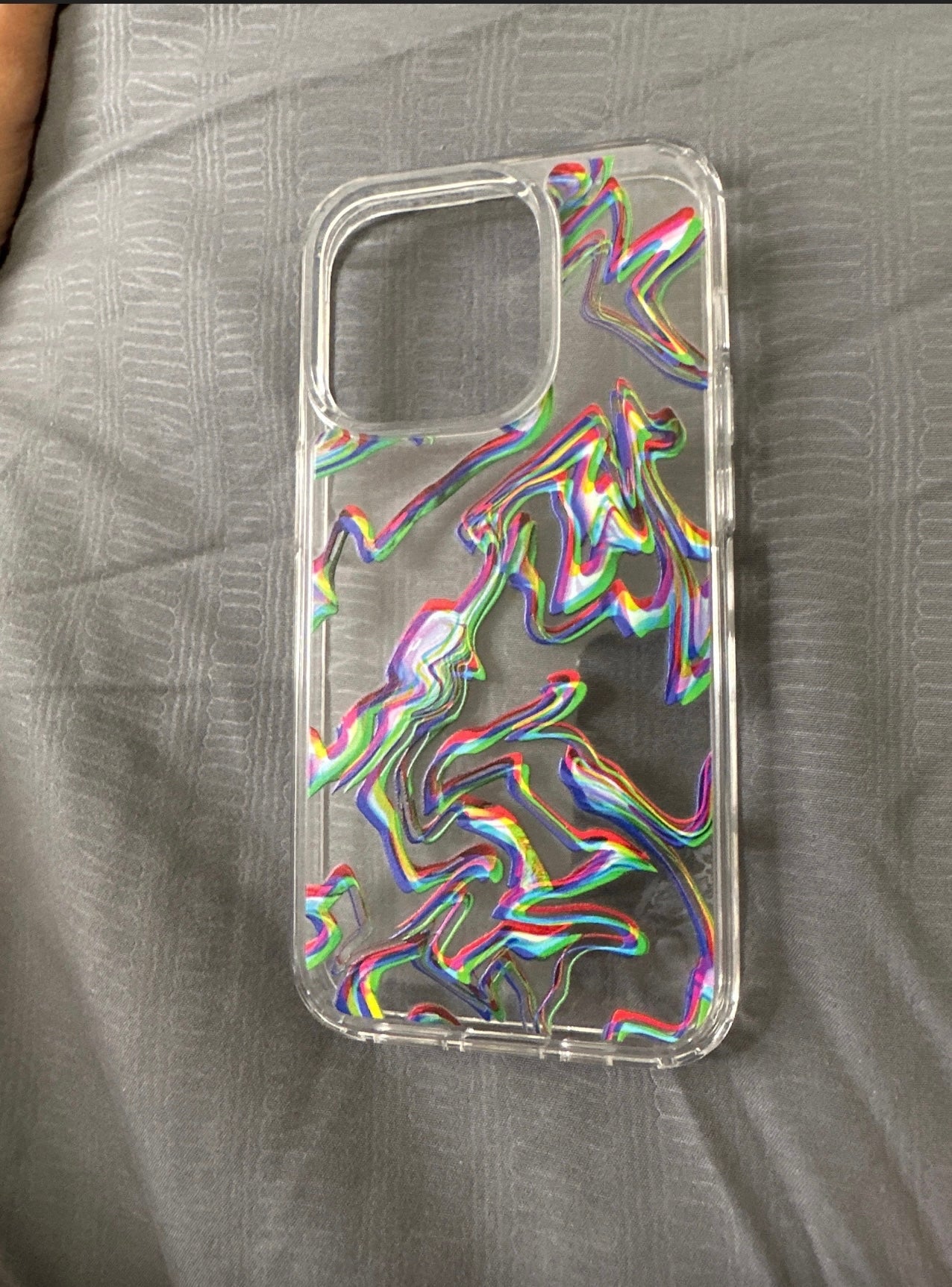 "Discover the future of phone fashion with our 3D Glitch Ling Customise Phone Case” (Available for all models just write your phone model)