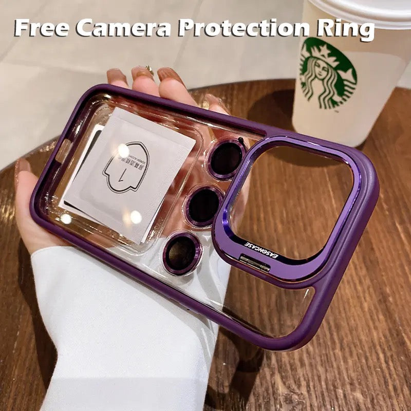 3-in-1 Lens Case with Camera Glass Protector,