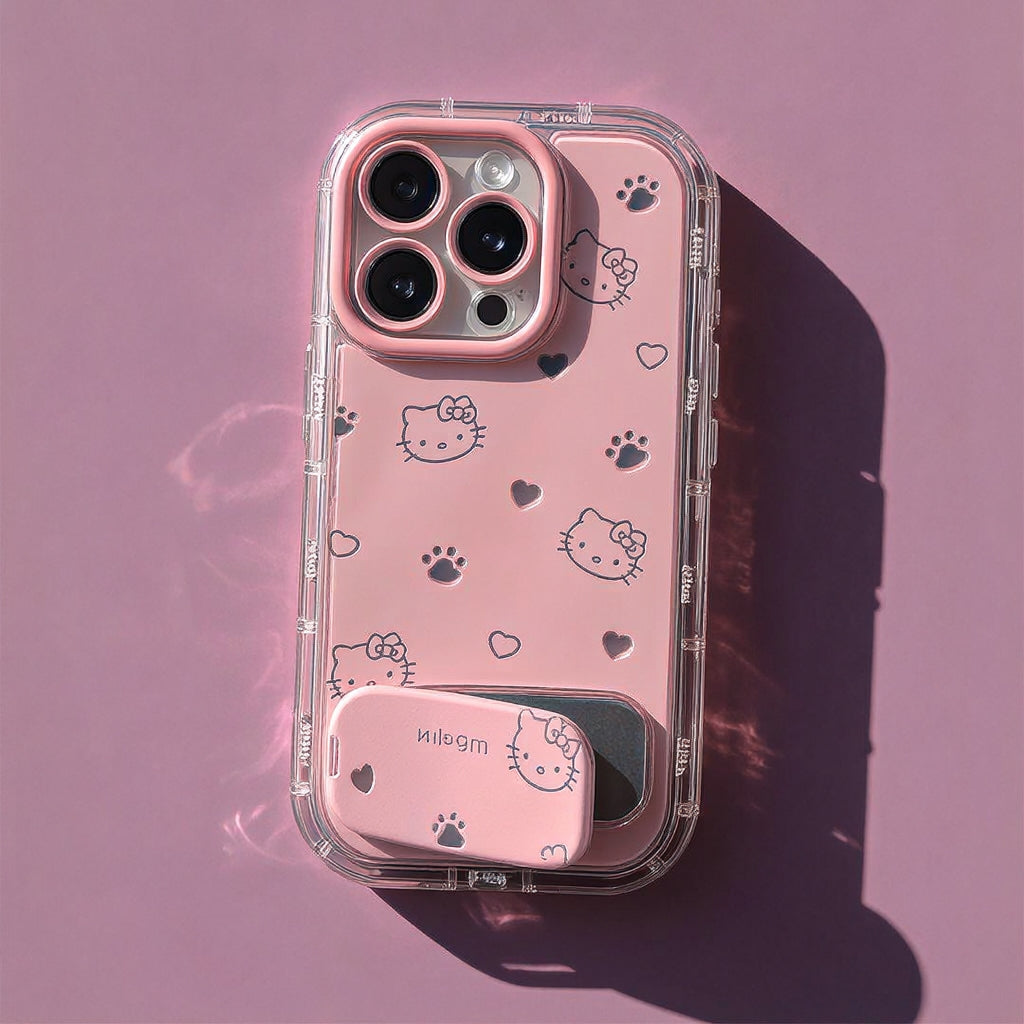 New Hellokitty Paw Stand Phone Case