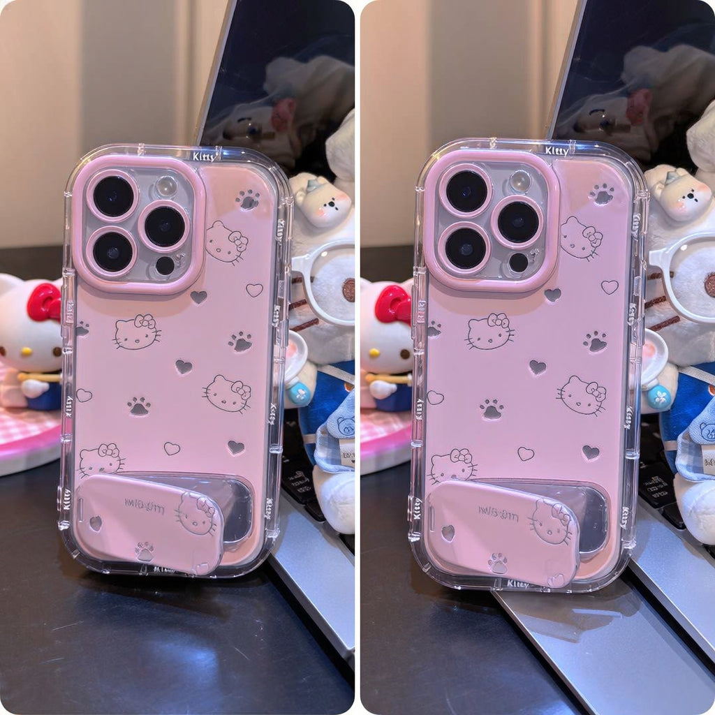 New Hellokitty Paw Stand Phone Case