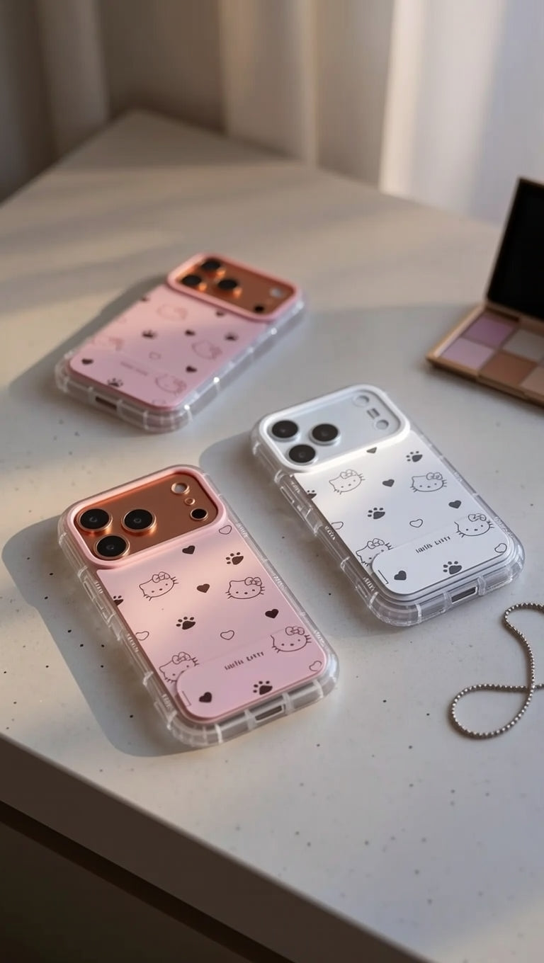 New Hellokitty Paw Stand Phone Case
