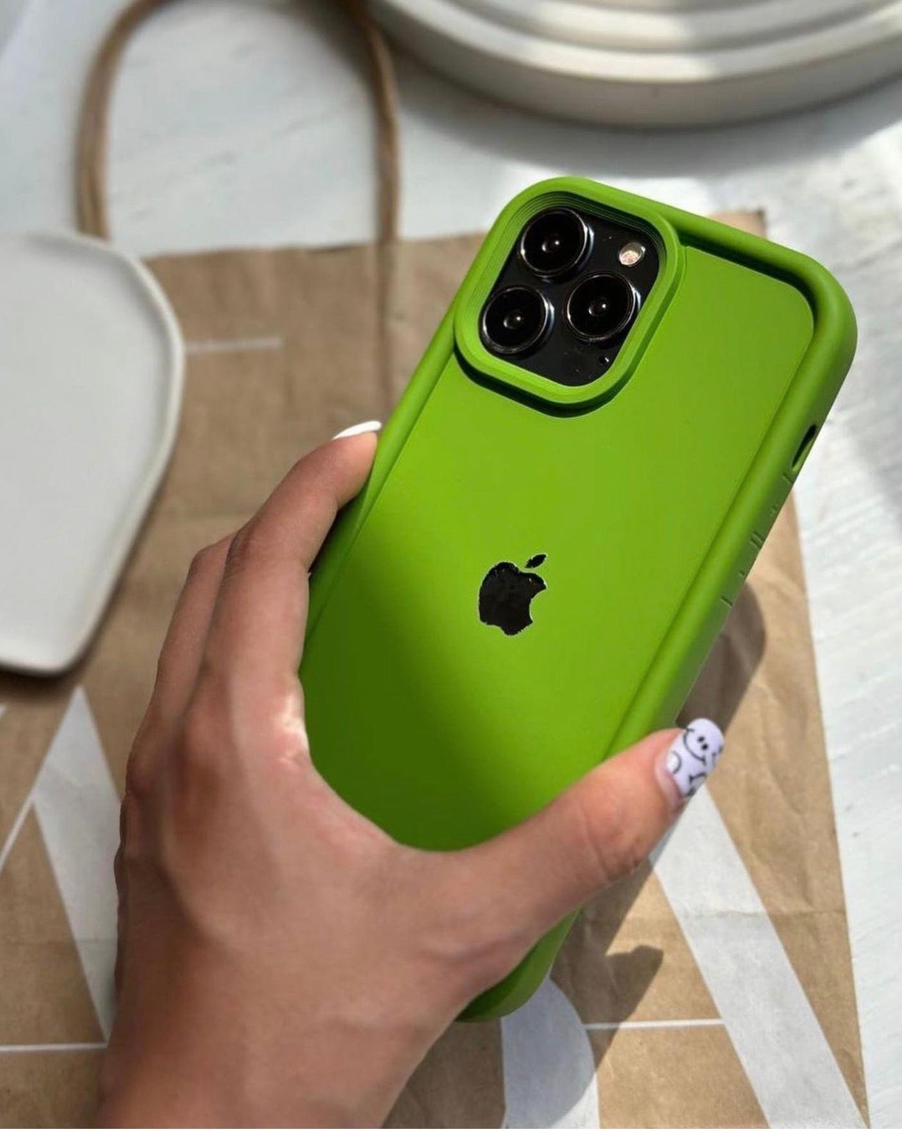 Solid Silicone Super Soft Case for iPhone