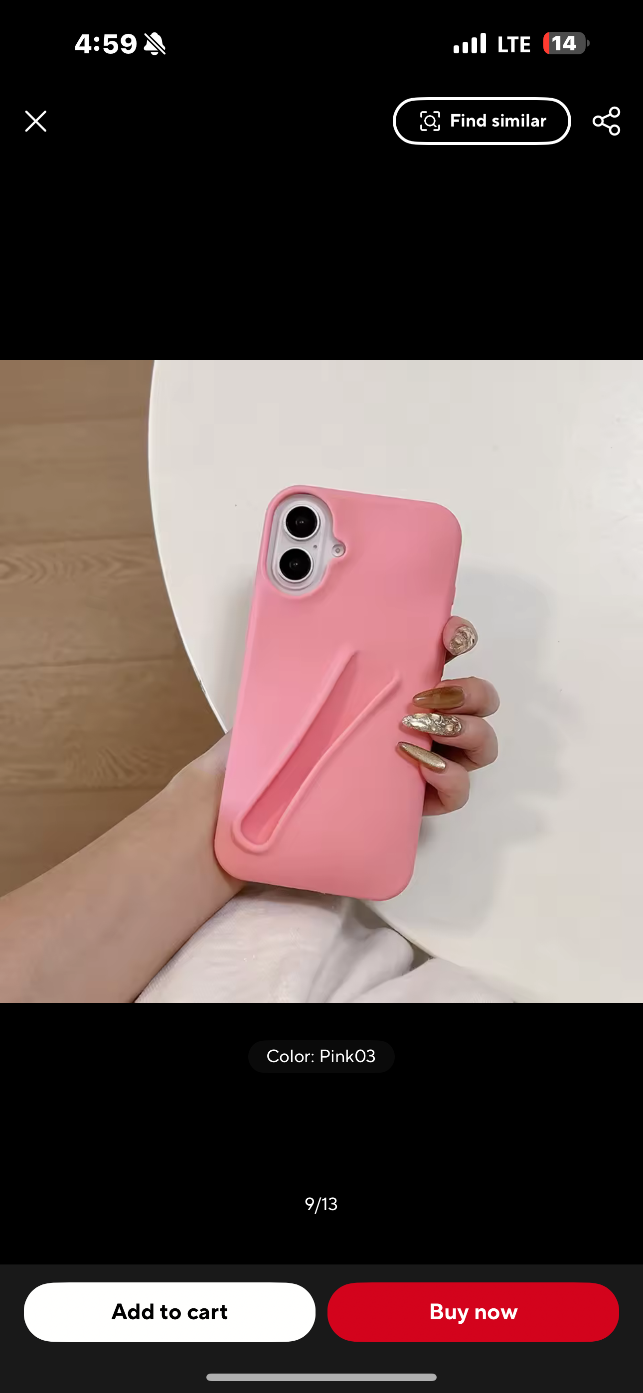 "Lip Gloss Silicone Case for iPhone"