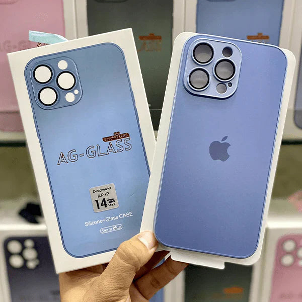 AG glass case Sierra Blue