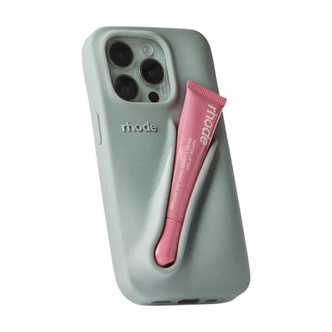 Trendy Rhode Lip SIlicone Case With Origianl Rhode LipGloss 💄