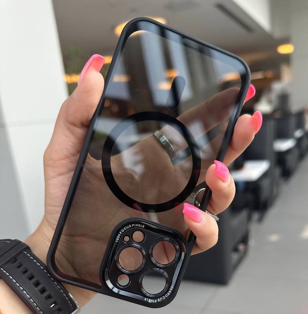 ShockProof Armour Glass Lens Magsafe Supported Case