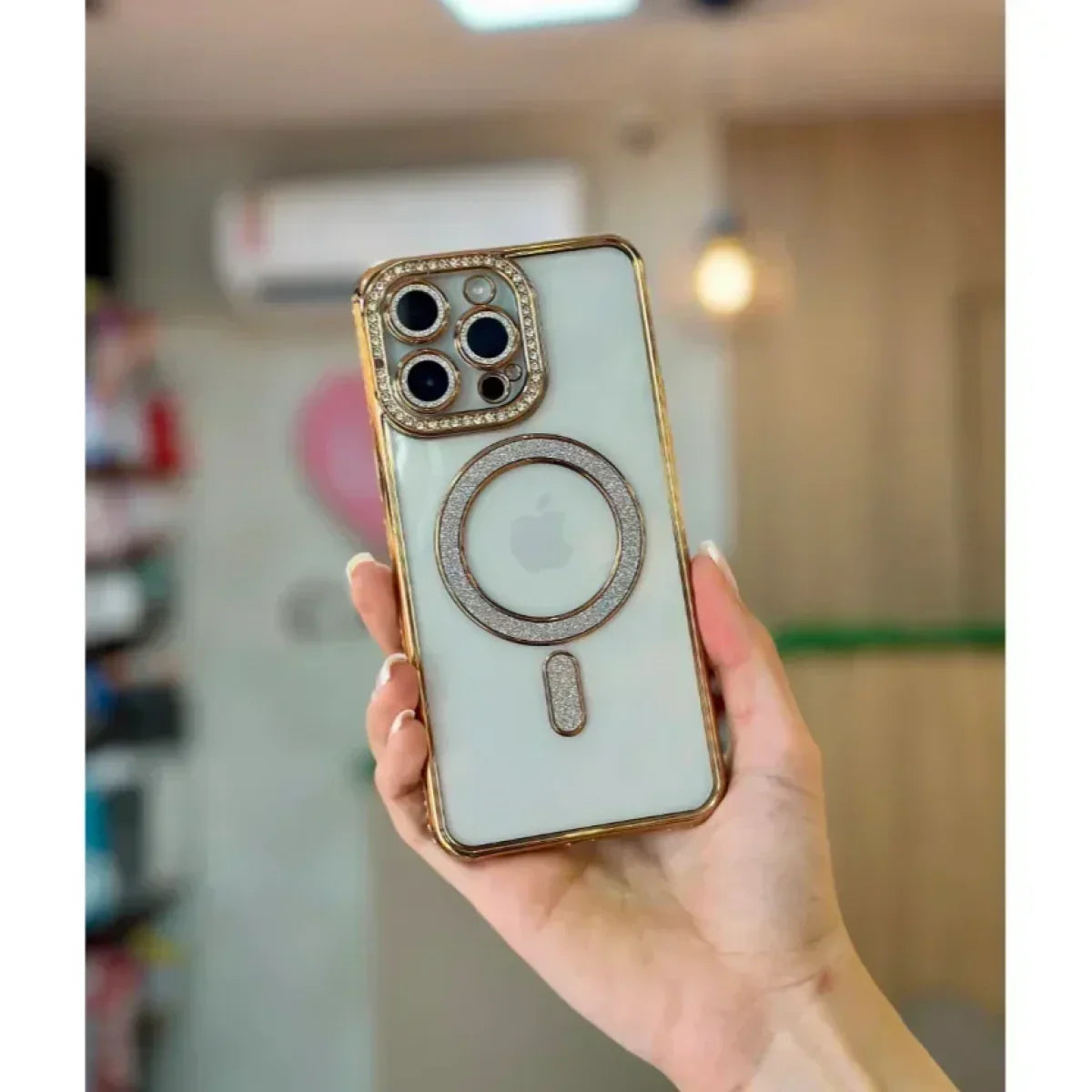 New Diamond Blingy Magsafe clear Case🤍💍