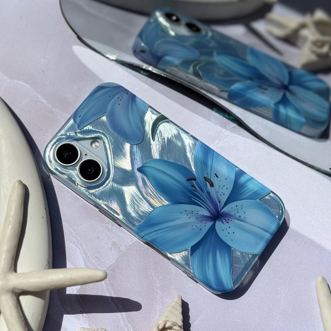 Blue Lily IMD premium case