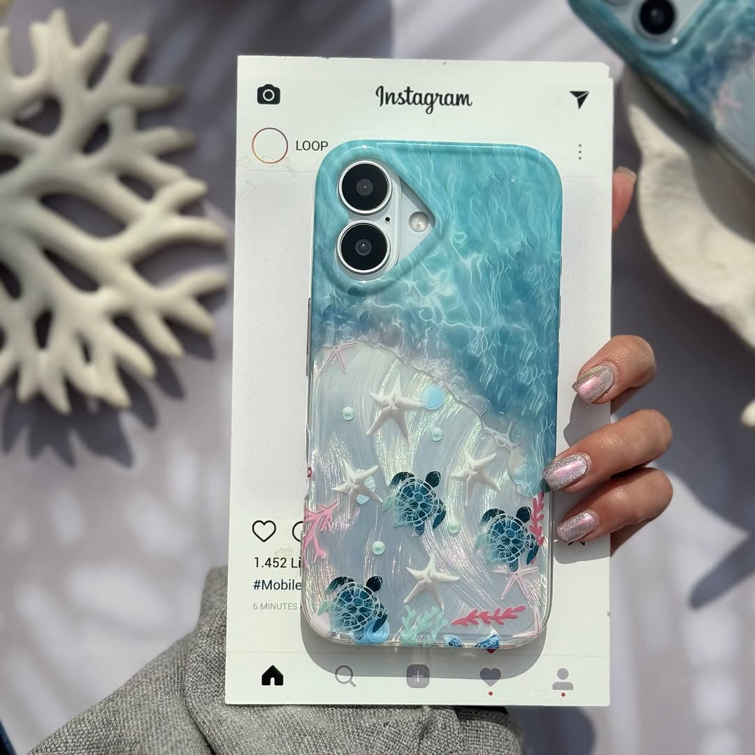 Blue Ocean Butterfly IMD premium case