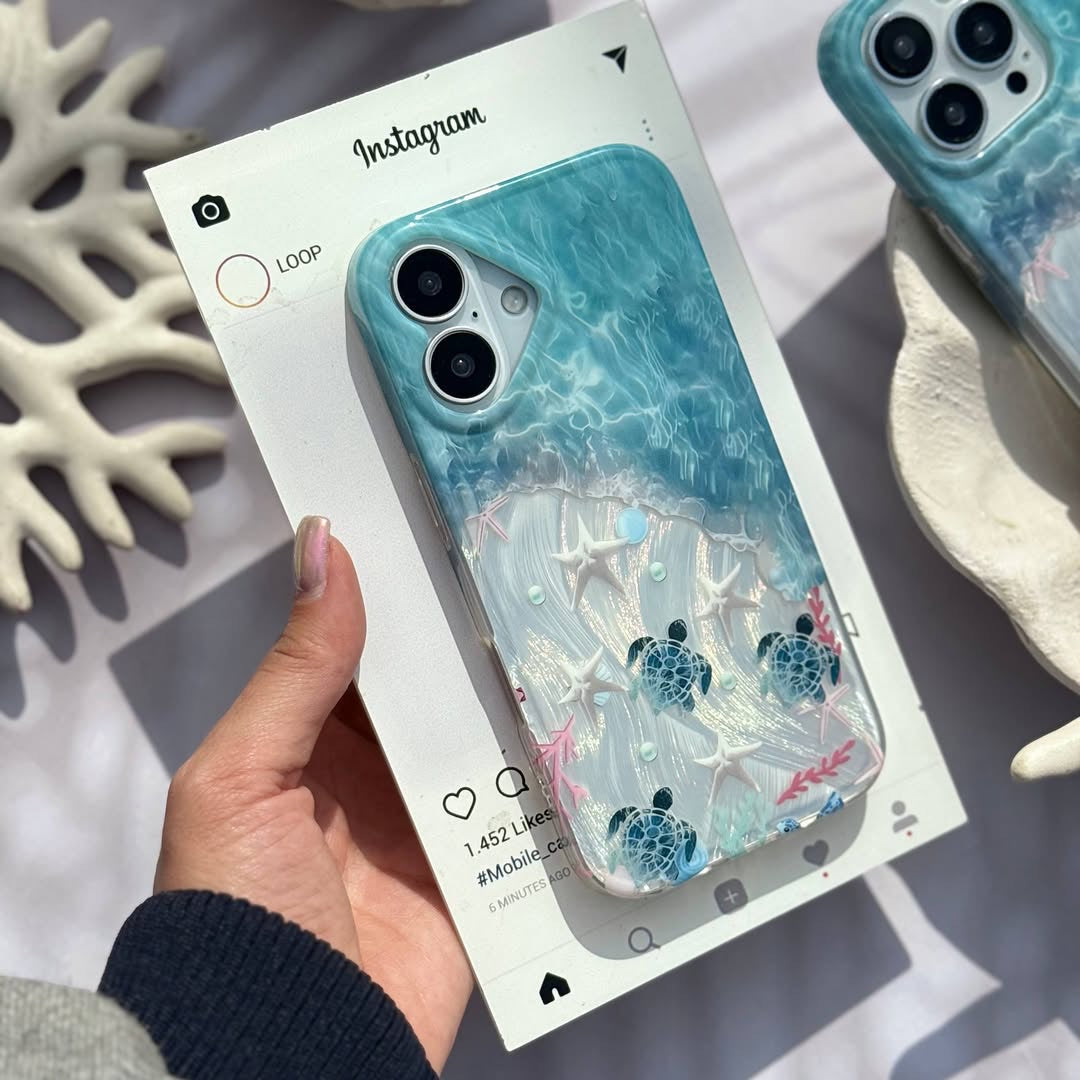 Blue Ocean Butterfly IMD premium case