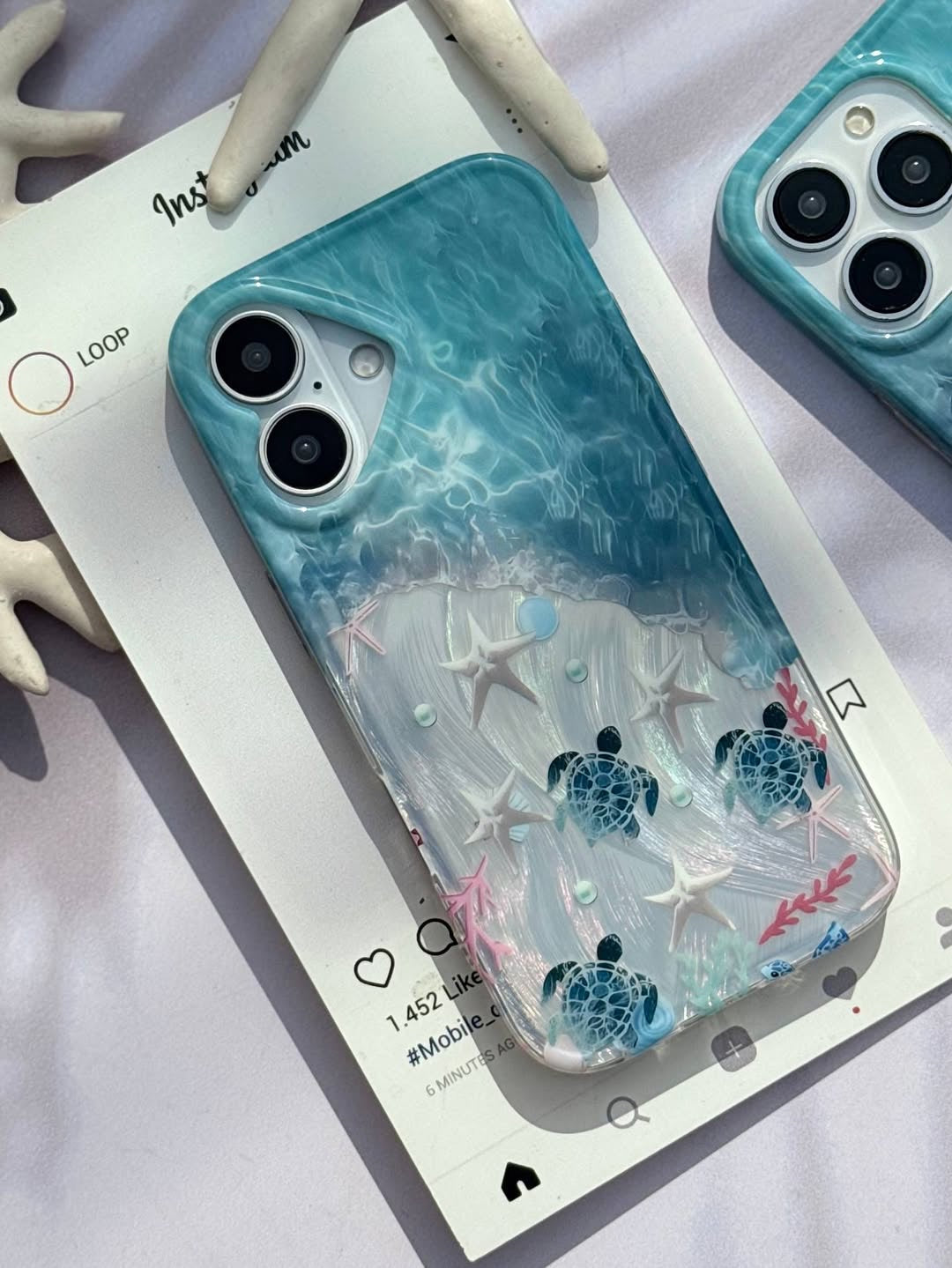 Blue Ocean Butterfly IMD premium case