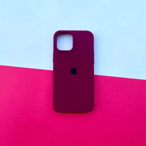 iPhone Premium Quality Silicone Case (Plum color)