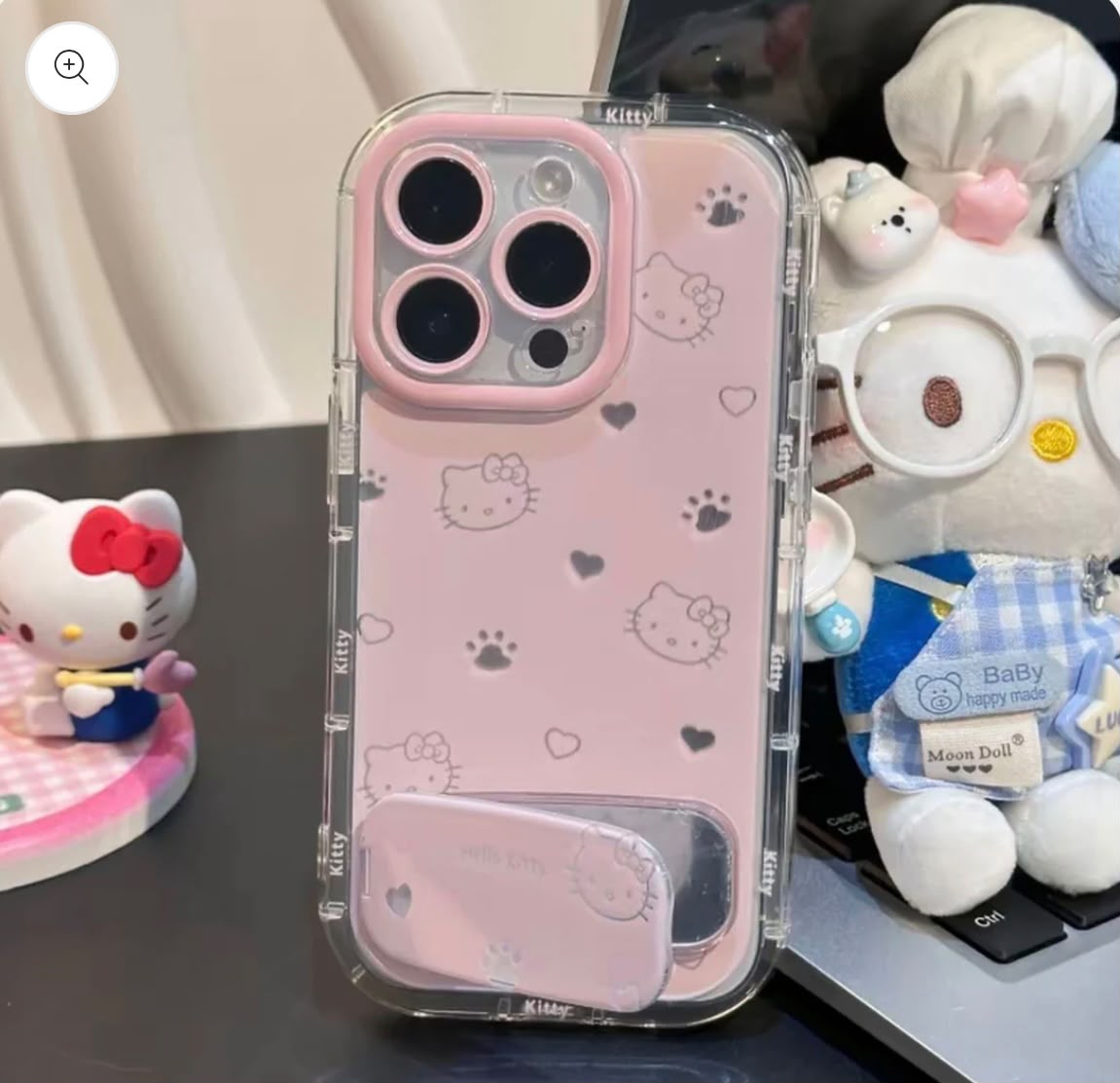 New Hellokitty Paw Stand Phone Case