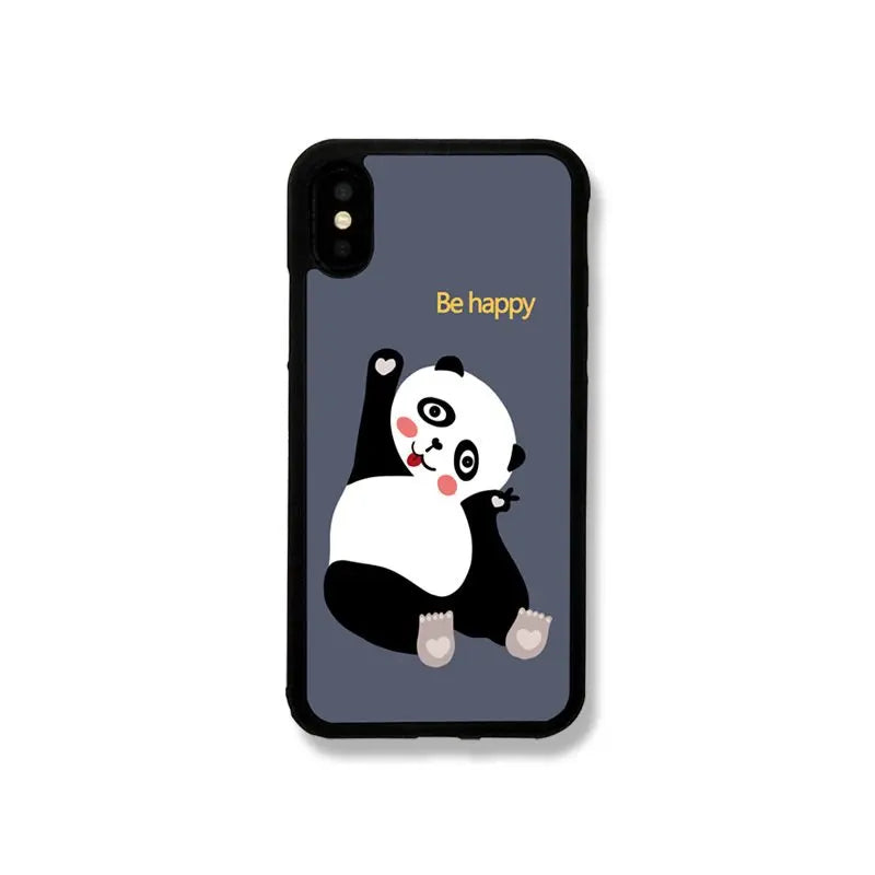 "Panda Be Happy 2D Case!"  (Write your phone model below )