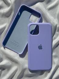iPhone Premium Quality Silicone Case (Lilac Color)