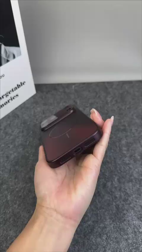 Premium Original Glass AG Magsafe Case