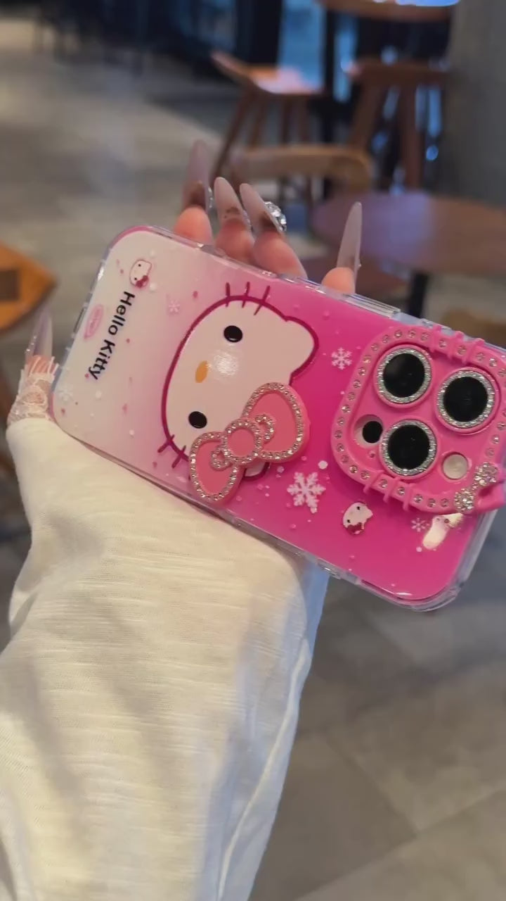 Premium Pink Bow HelloKitty Case